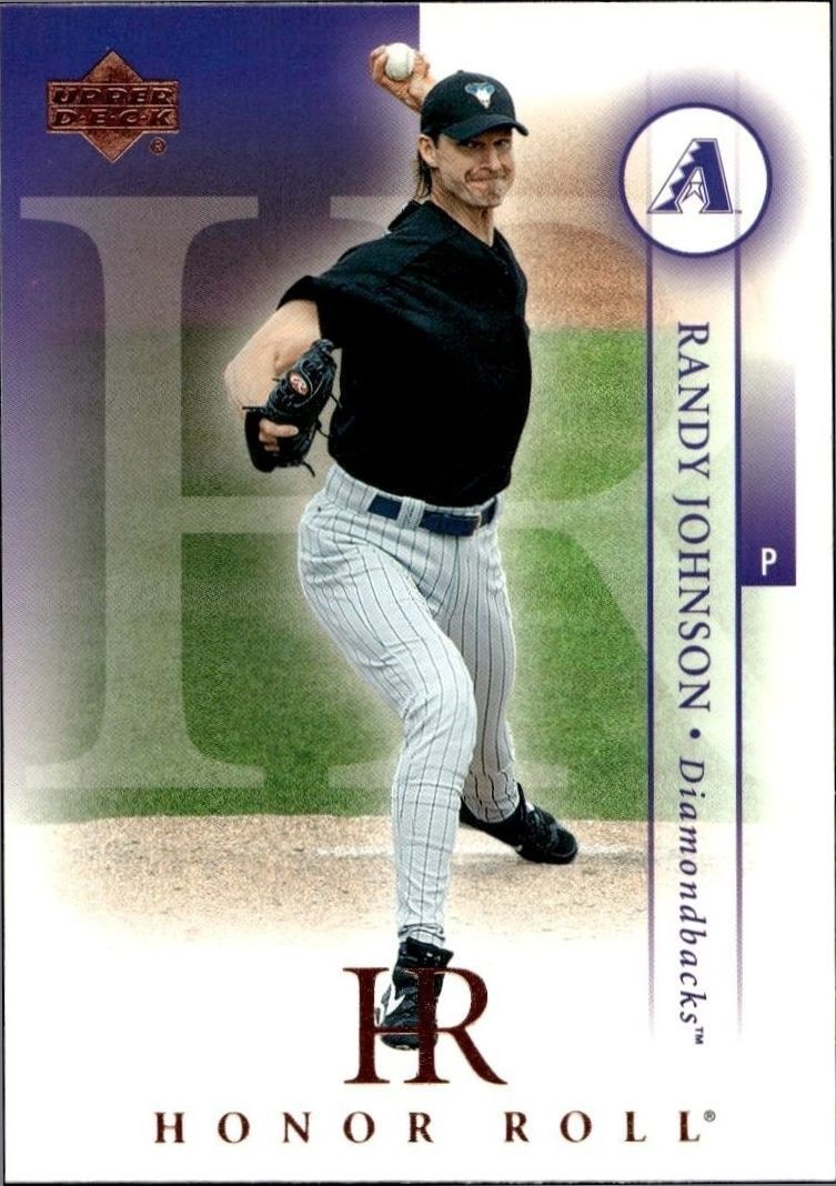 2003 Upper-Deck Honor Roll Randy Johnson #19 trading card