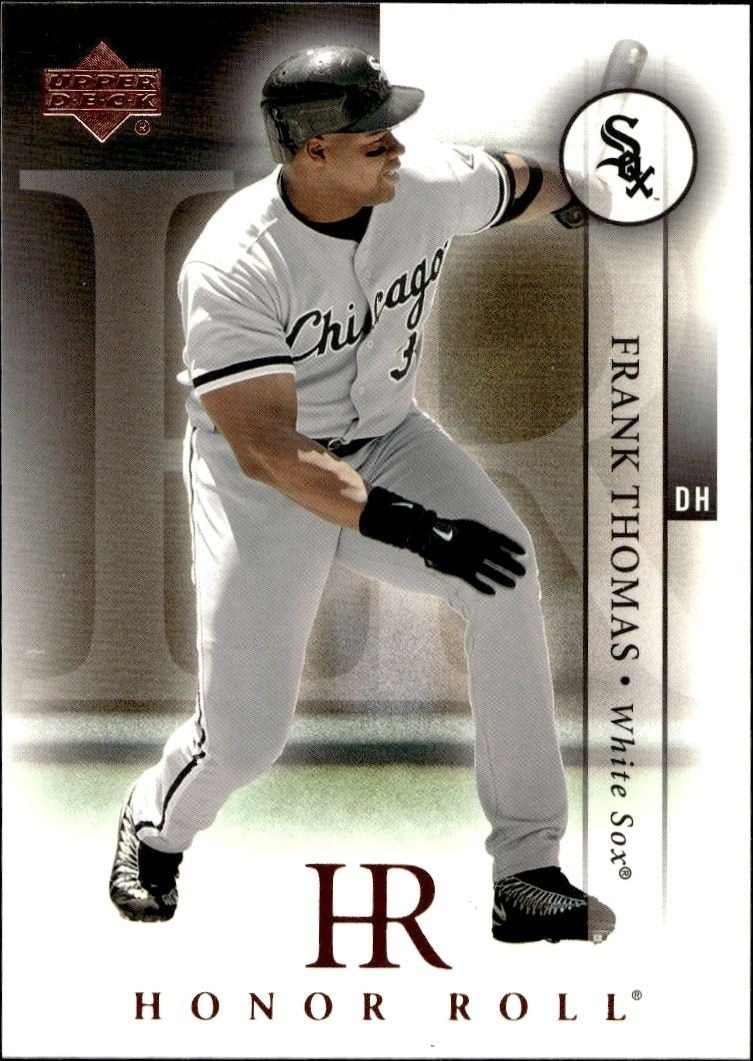 2003 Upper-Deck Honor Roll Frank Thomas #63 trading card