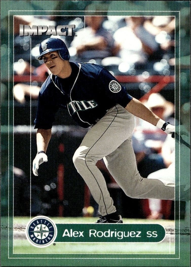 2000 Fleer Impact Alex Rodriguez #62 trading card