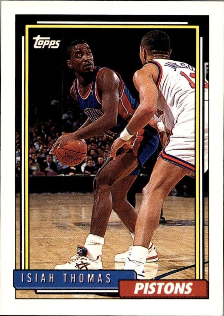 1992-93 Topps Isiah Thomas #331 trading card