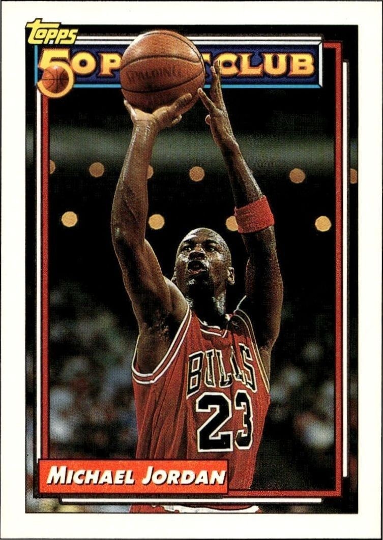 1992-93 Topps Michael Jordan #205 trading card