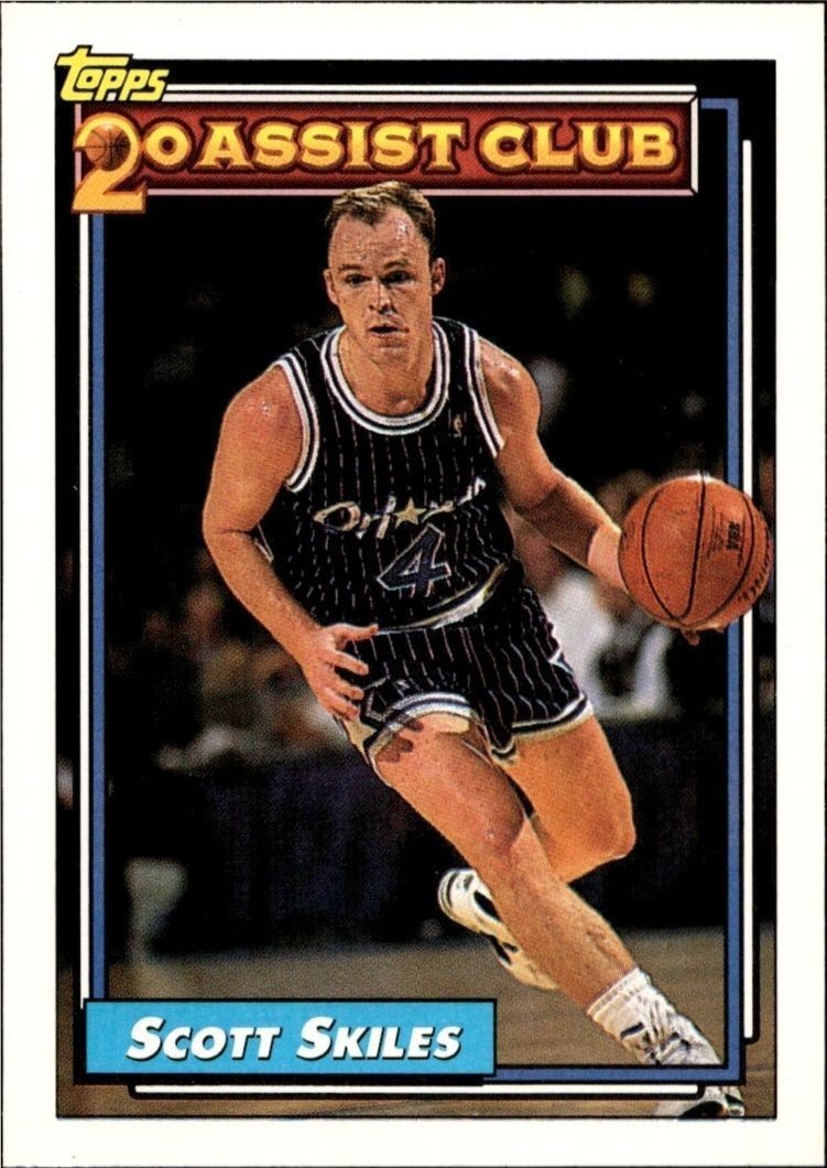 1992-93 Topps Scott Skiles #224 trading card