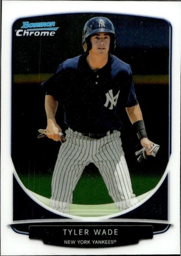 2013 Bowman Chrome Tyler Wade #75 trading card