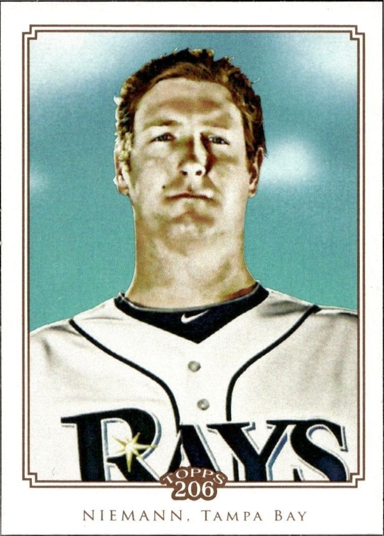 2010 Topps T206 Jeff Niemann #293 trading card