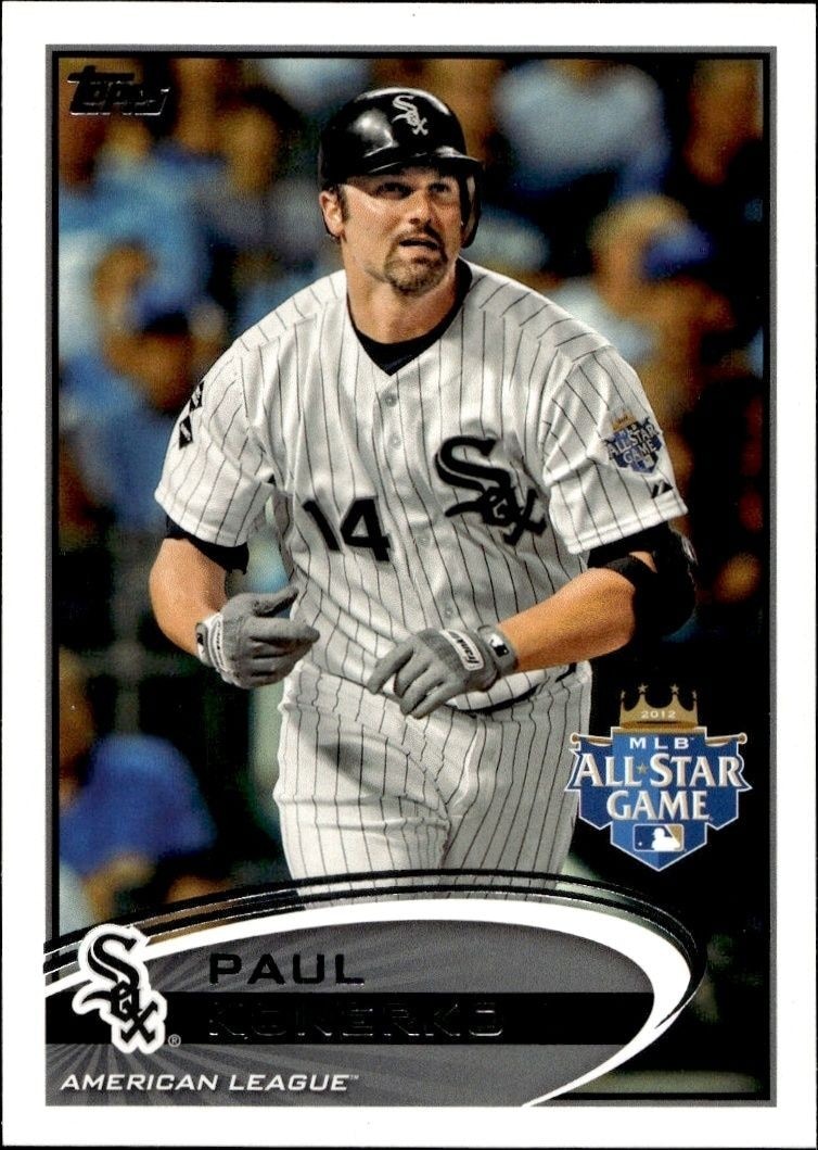 2012 Topps Update Series Paul Konerko #US148 trading card