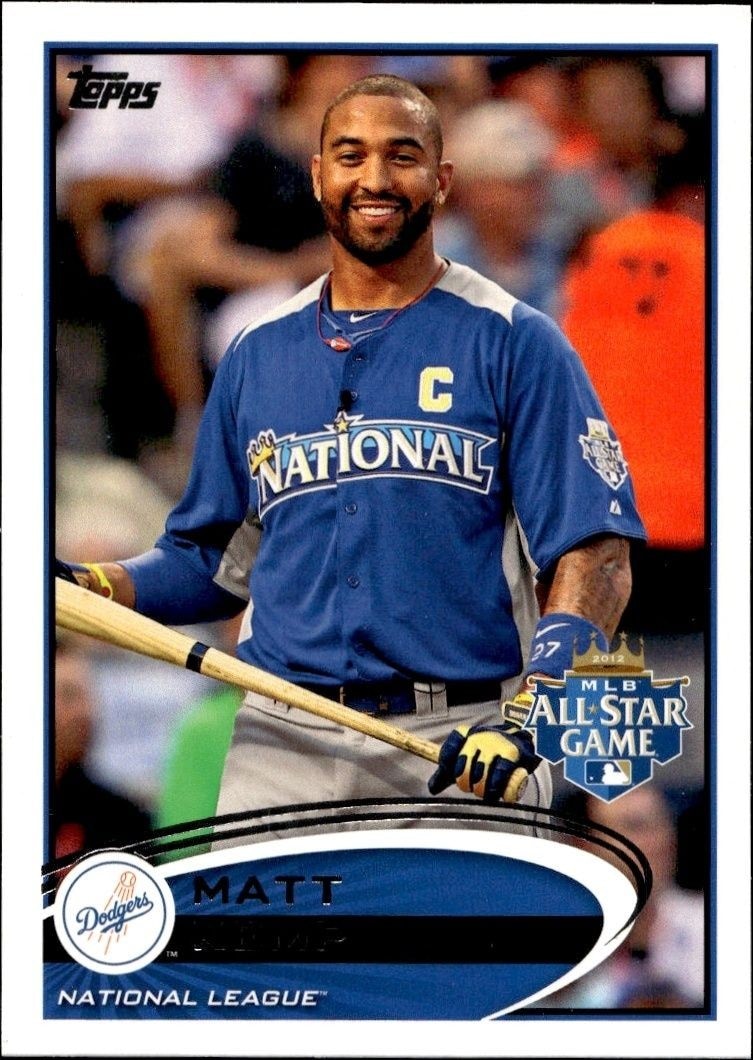 2012 Topps Update Series Matt Kemp #US133 trading card