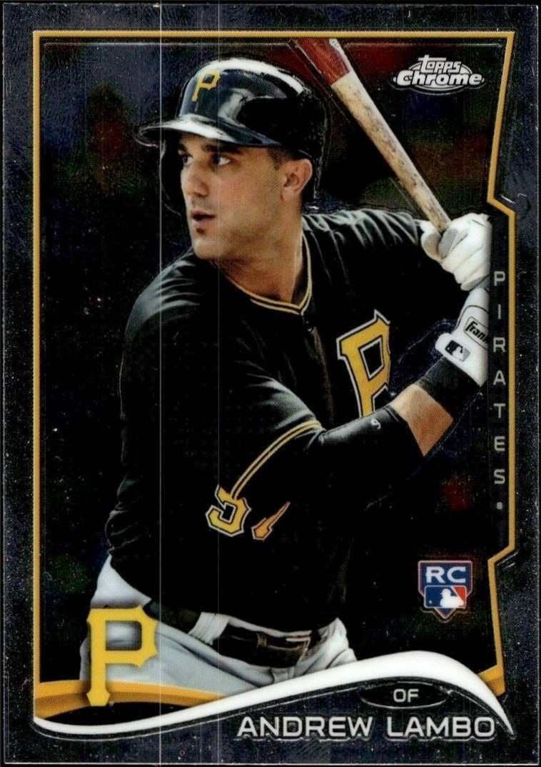 2014 Topps Chrome Andrew Lambo #209 trading card