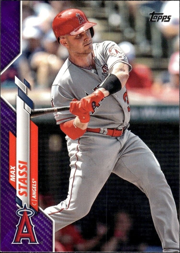 2020 Topps Max Stassi #112 trading card