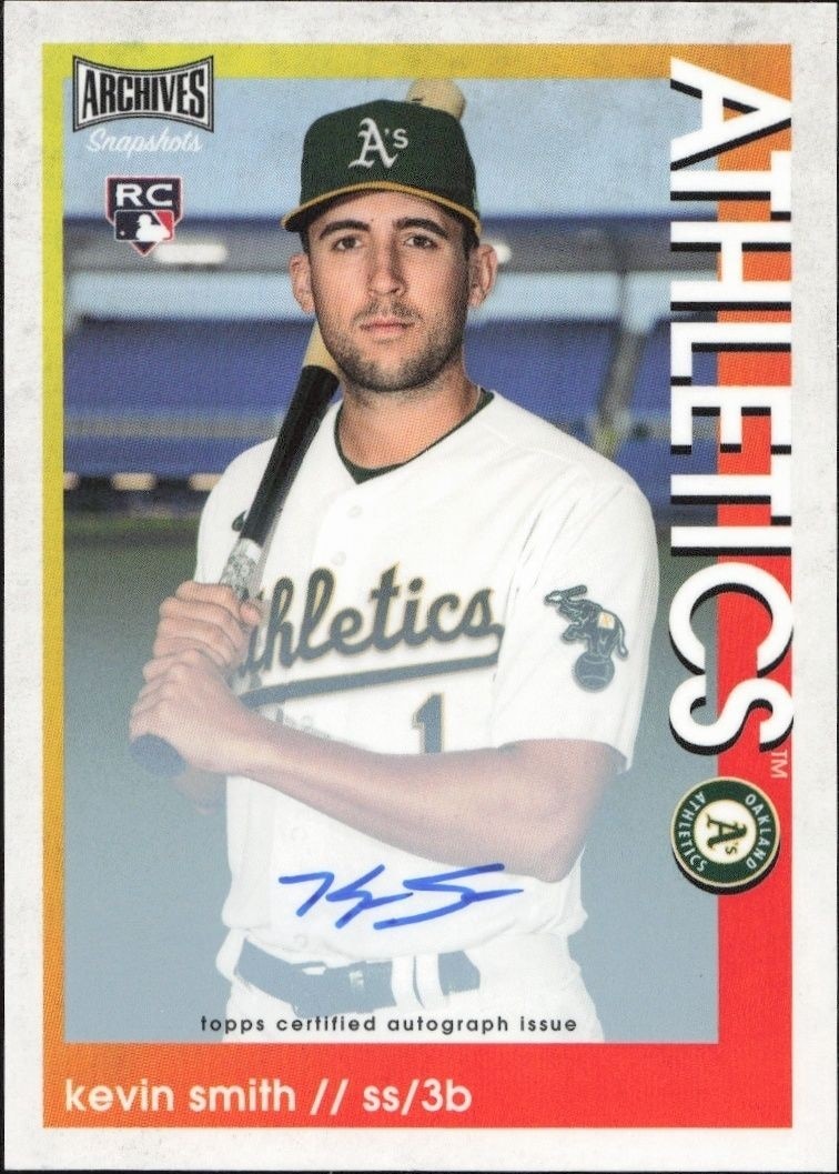 2022 Topps Archives Snapshots Kevin Smith #33 trading card