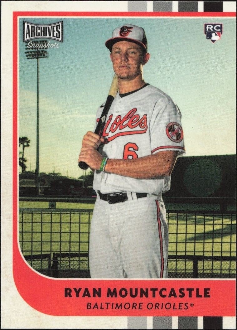 2021 Topps Archives Snapshots Ryan Mountcastle #25 trading card
