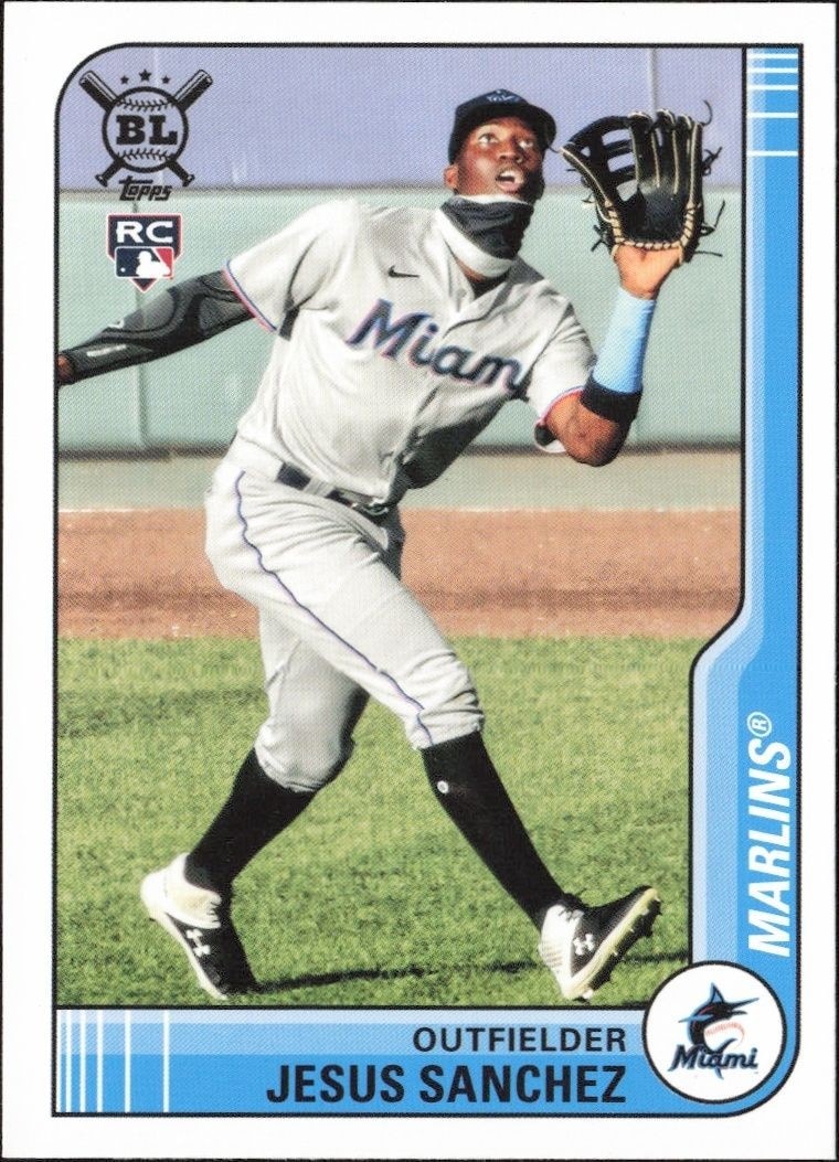 2021 Topps Big League Jesus Sanchez #123 trading card