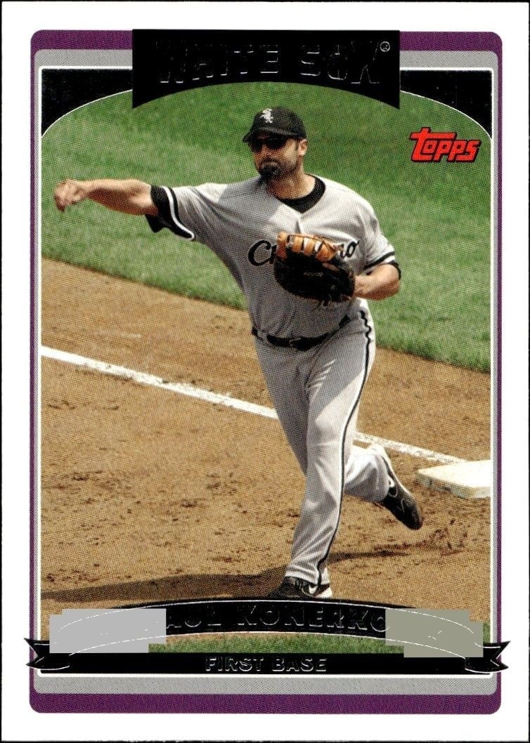 2006 Topps Paul Konerko #CWS14 trading card