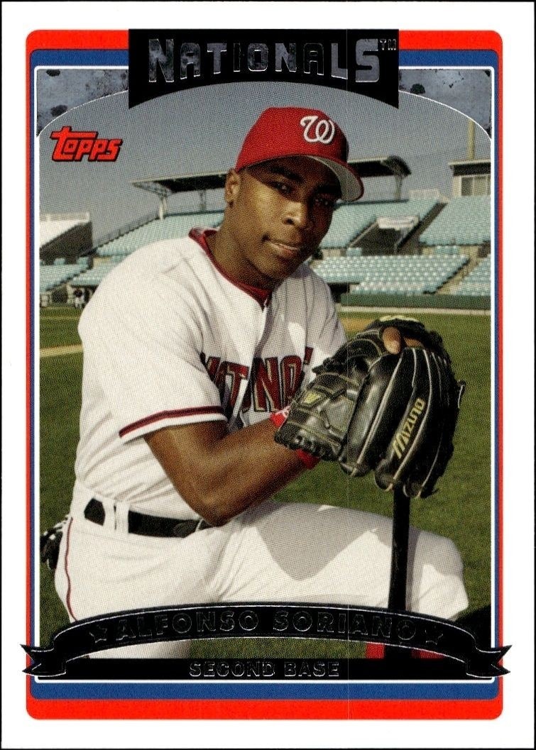 2006 Topps Alfonso Soriano #550 trading card