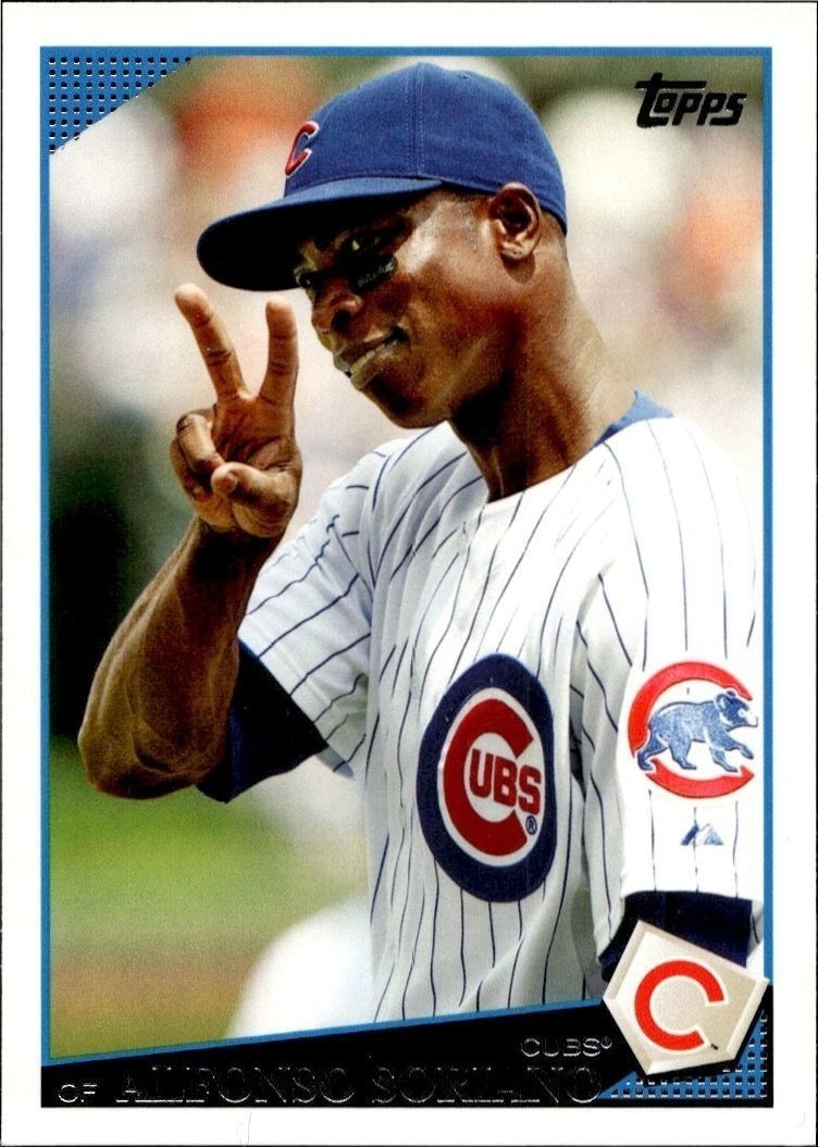 2009 Topps Alfonso Soriano #400 trading card