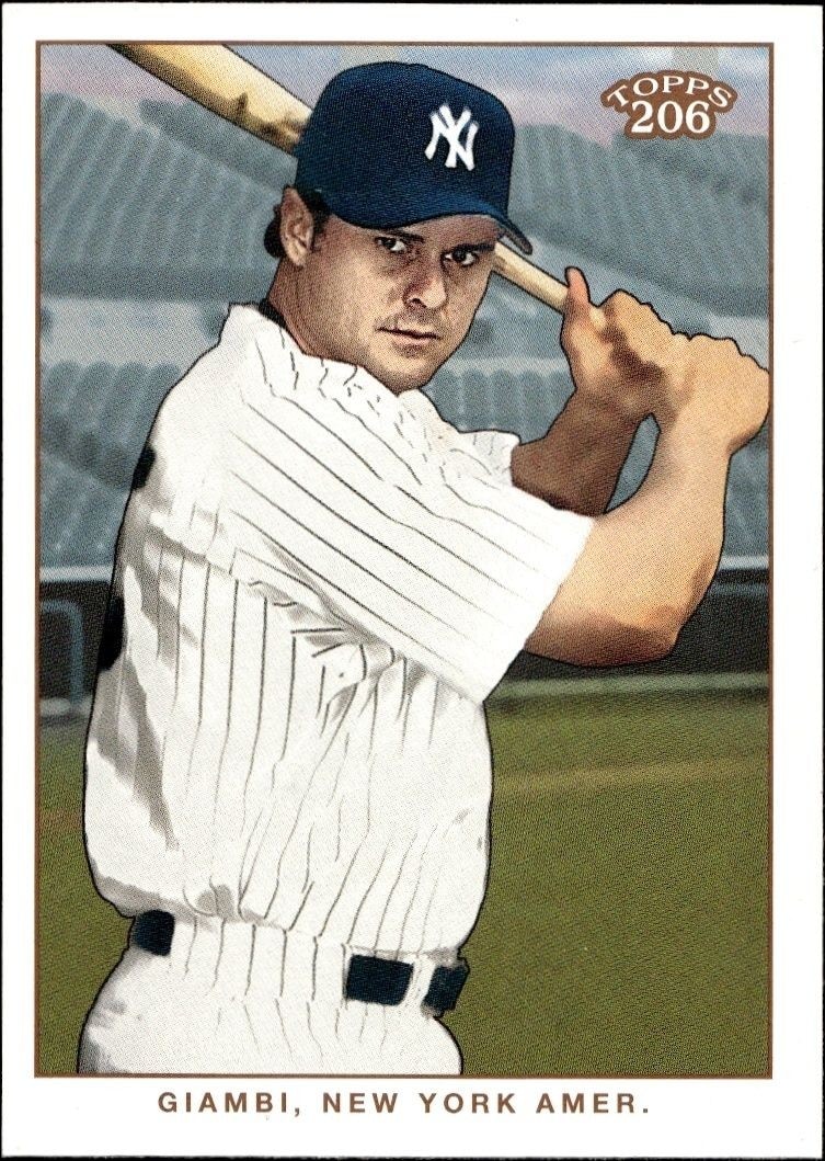 2002 Topps T206 Jason Giambi #204C trading card
