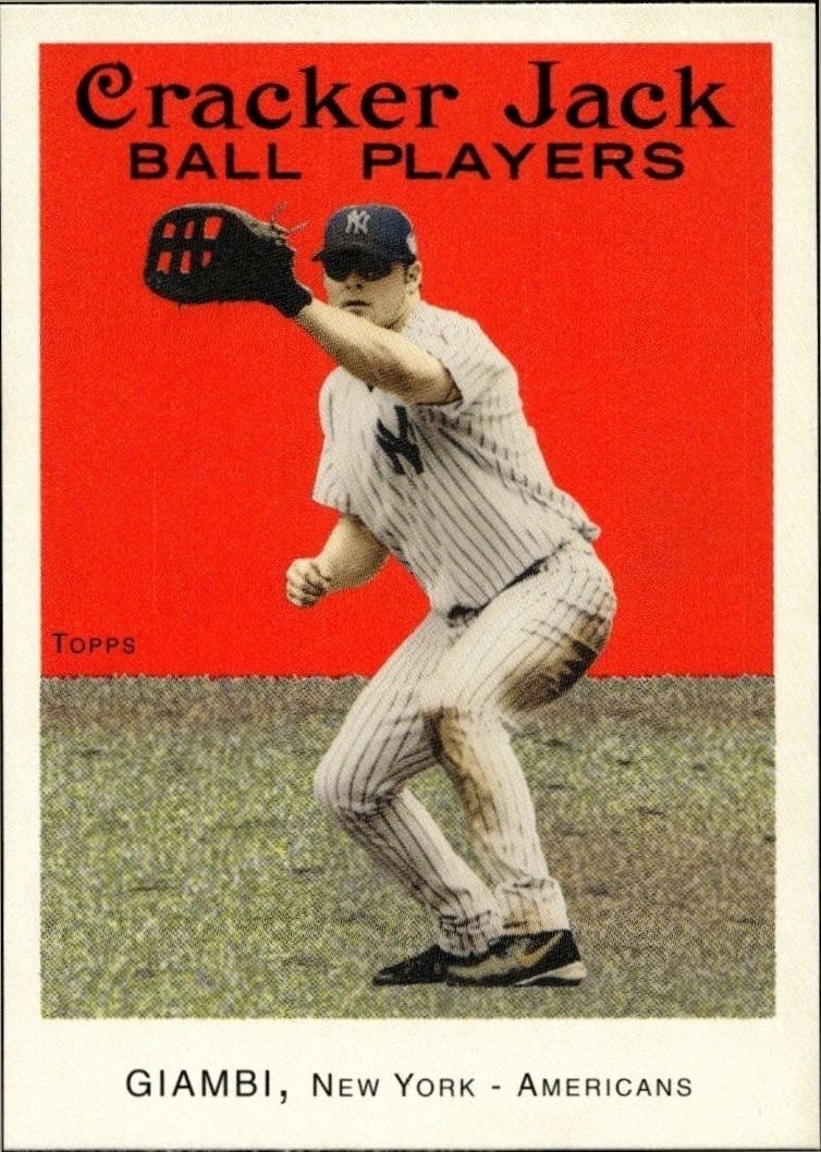 2004 Topps Cracker Jack Jason Giambi #229 trading card