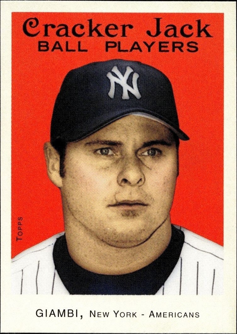 2004 Topps Cracker Jack Jason Giambi #229 trading card