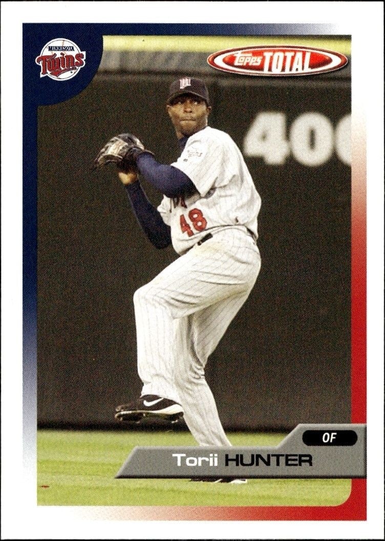 2005 Topps Total Torii Hunter #210 trading card