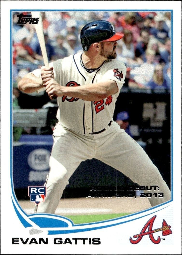 2013 Topps Update Series Evan Gattis #US87 trading card