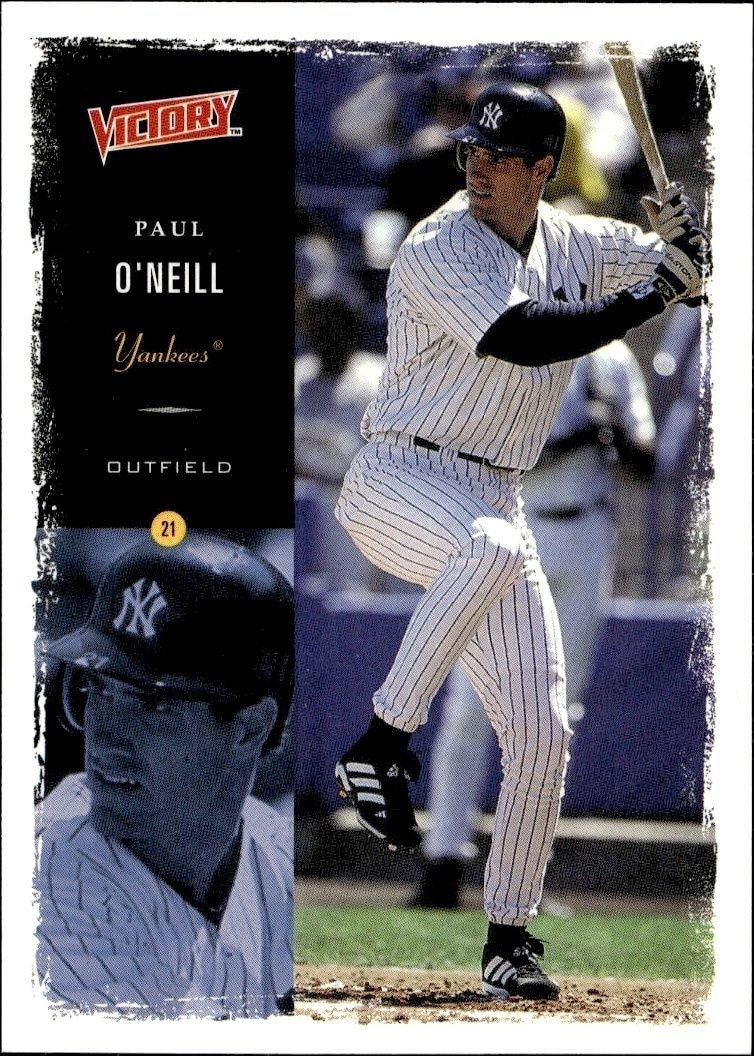 2000 Upper-Deck Victory Paul O'Neill #321 trading card