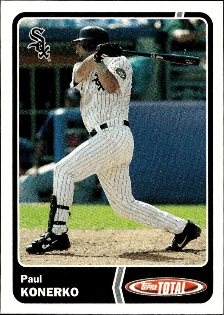 2003 Topps Total Paul Konerko #360 trading card