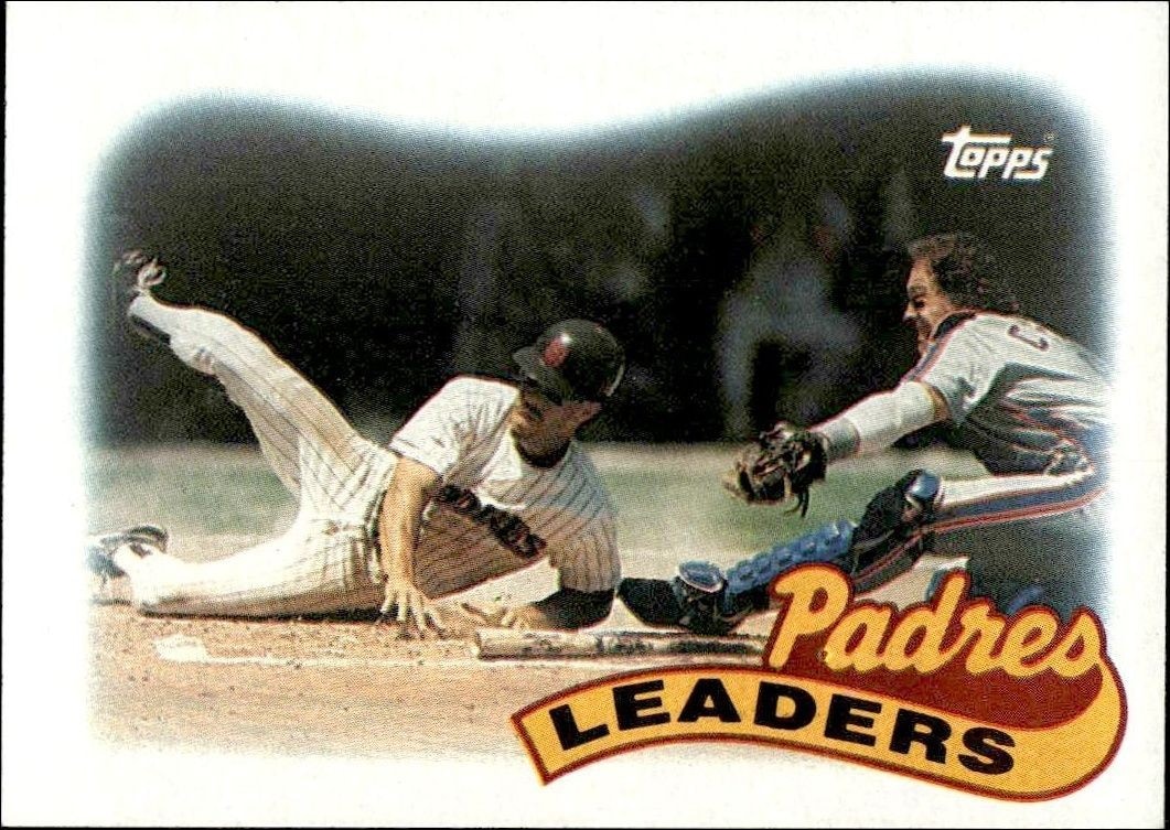1989 Topps Padres Leaders #231 trading card