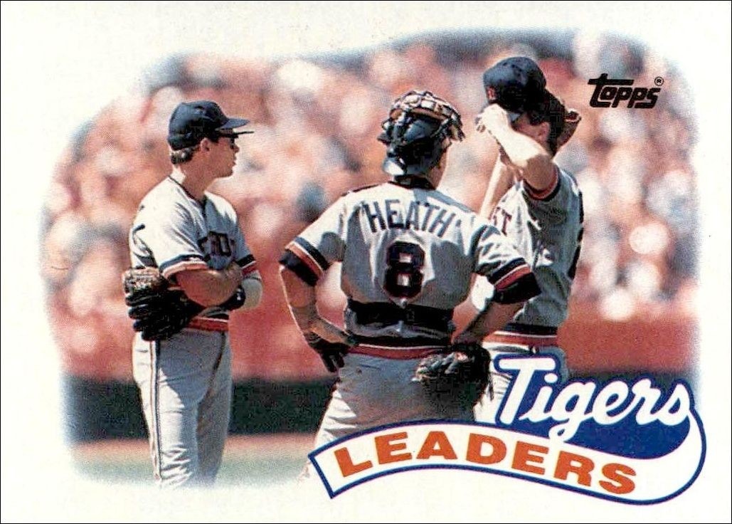 1989 Topps Tigers Leaders #609 trading card