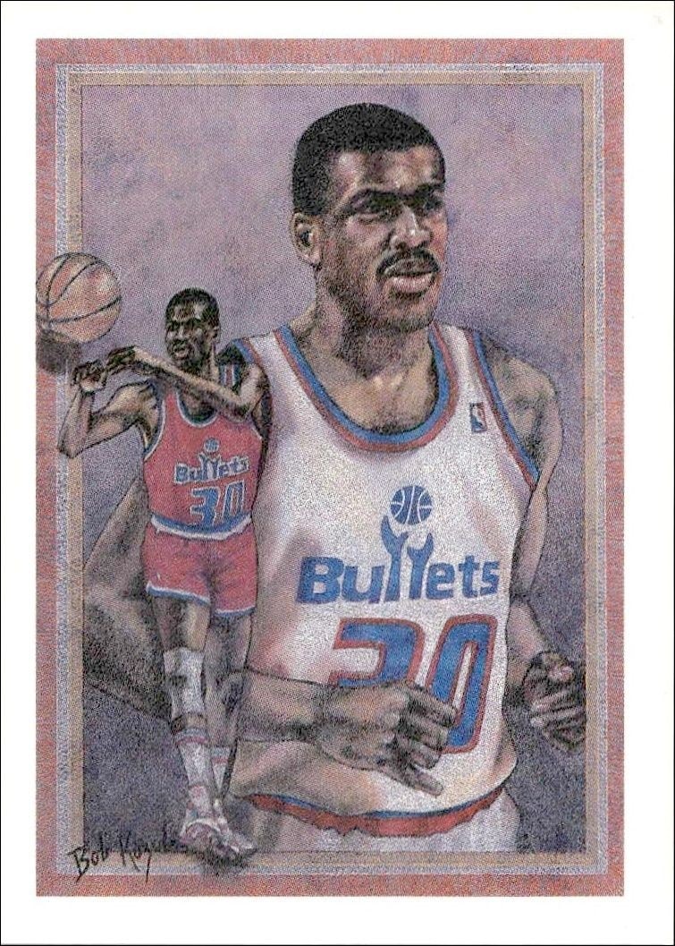 1990-91 Skybox NBA Hoops Bernard King #381 trading card