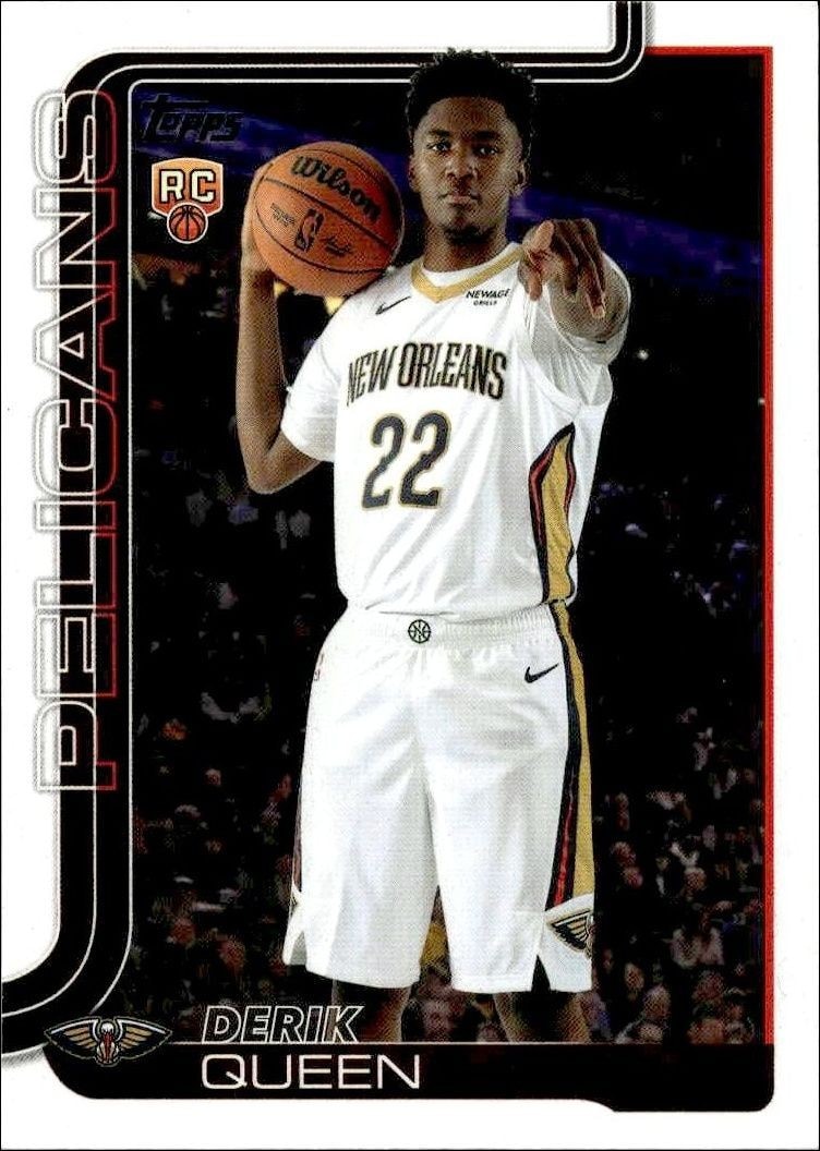 2025-26 Topps Derik Queen #213 trading card
