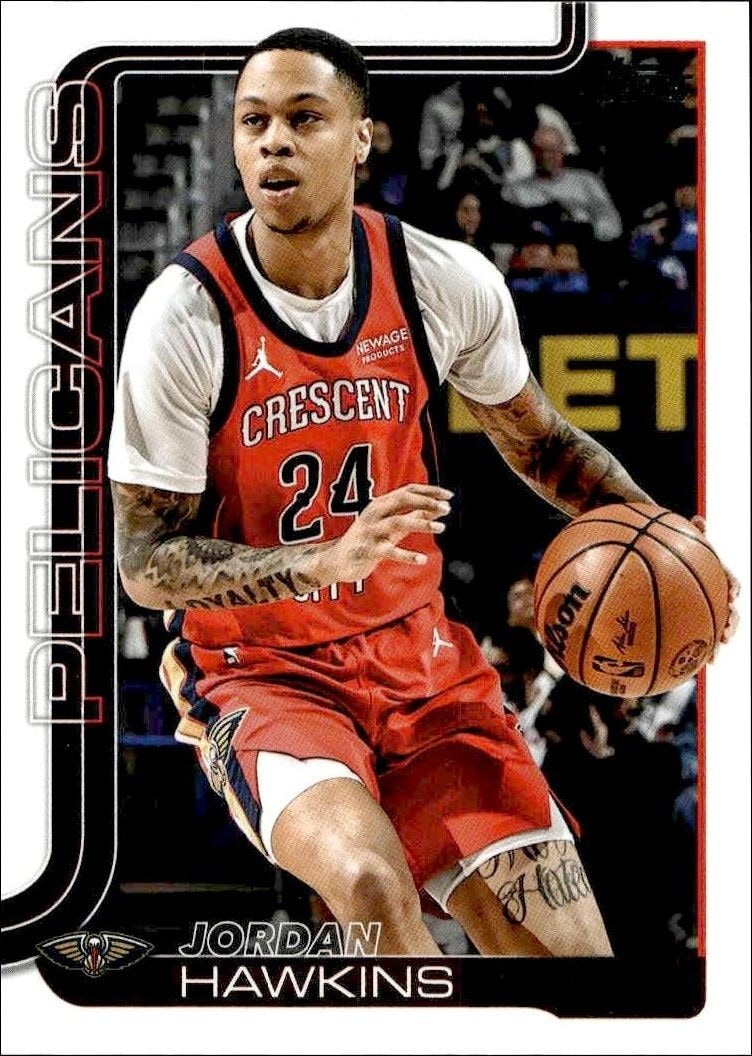 2025-26 Topps Jordan Hawkins #194 trading card