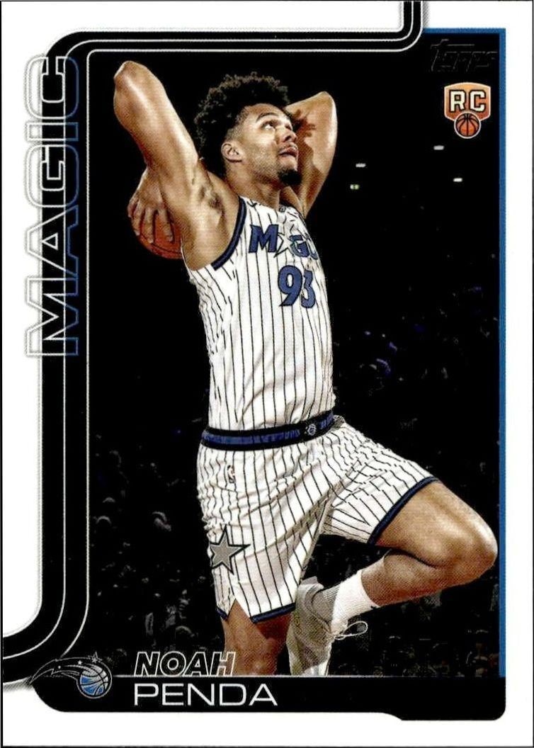 2025-26 Topps Noah Penda #232 trading card