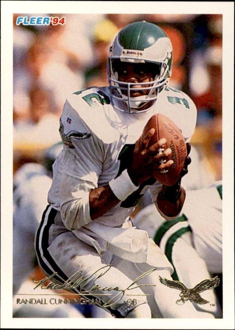 1994 Fleer Randall Cunningham #369 trading card