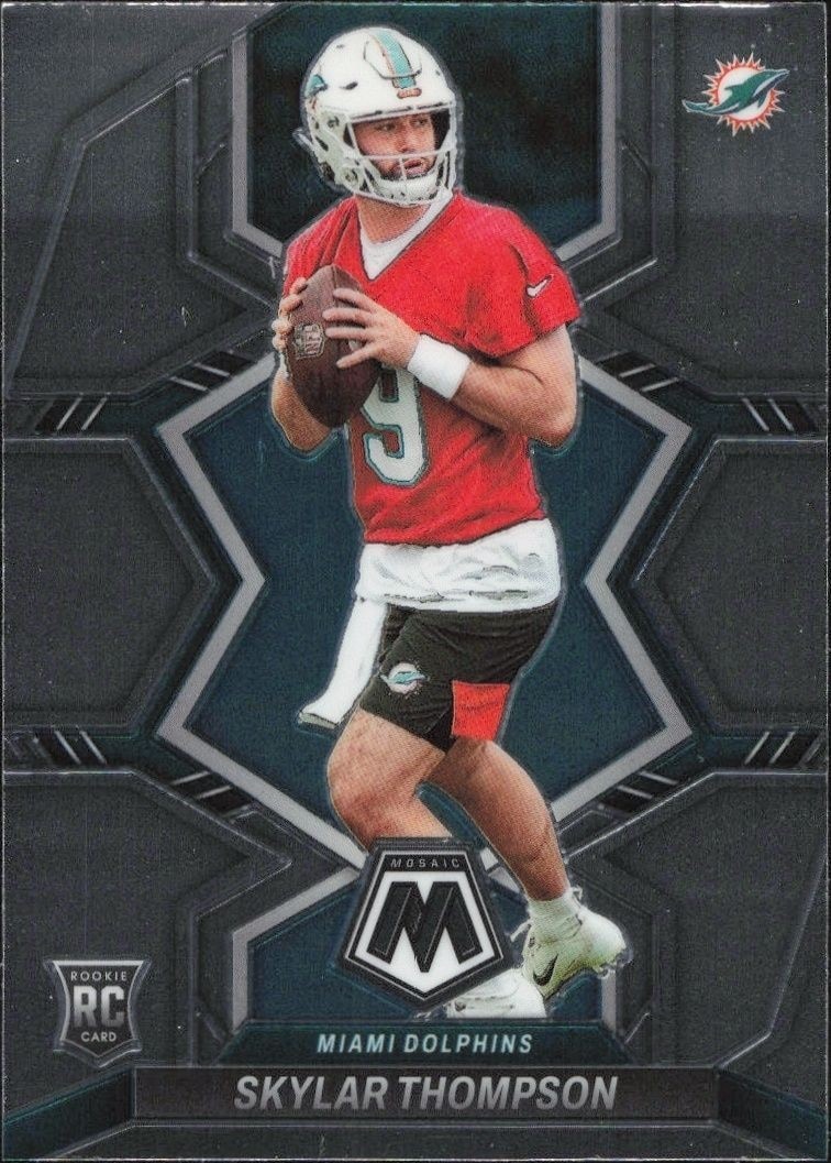 2022 Panini Mosaic Skylar Thompson #366 trading card