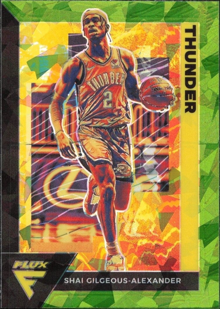 2020-21 Panini Flux Shai Gilgeous-Alexander #121 trading card