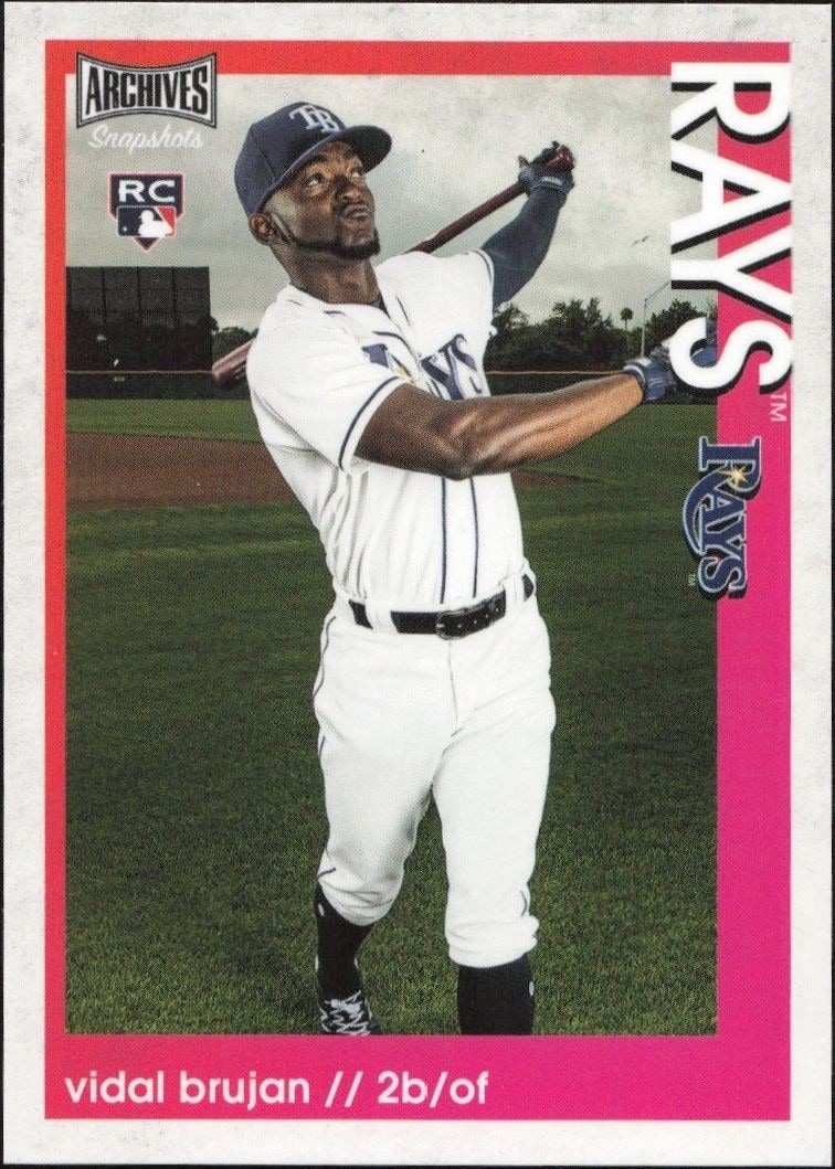 2022 Topps Archives Snapshots Vidal Brujan #24 trading card