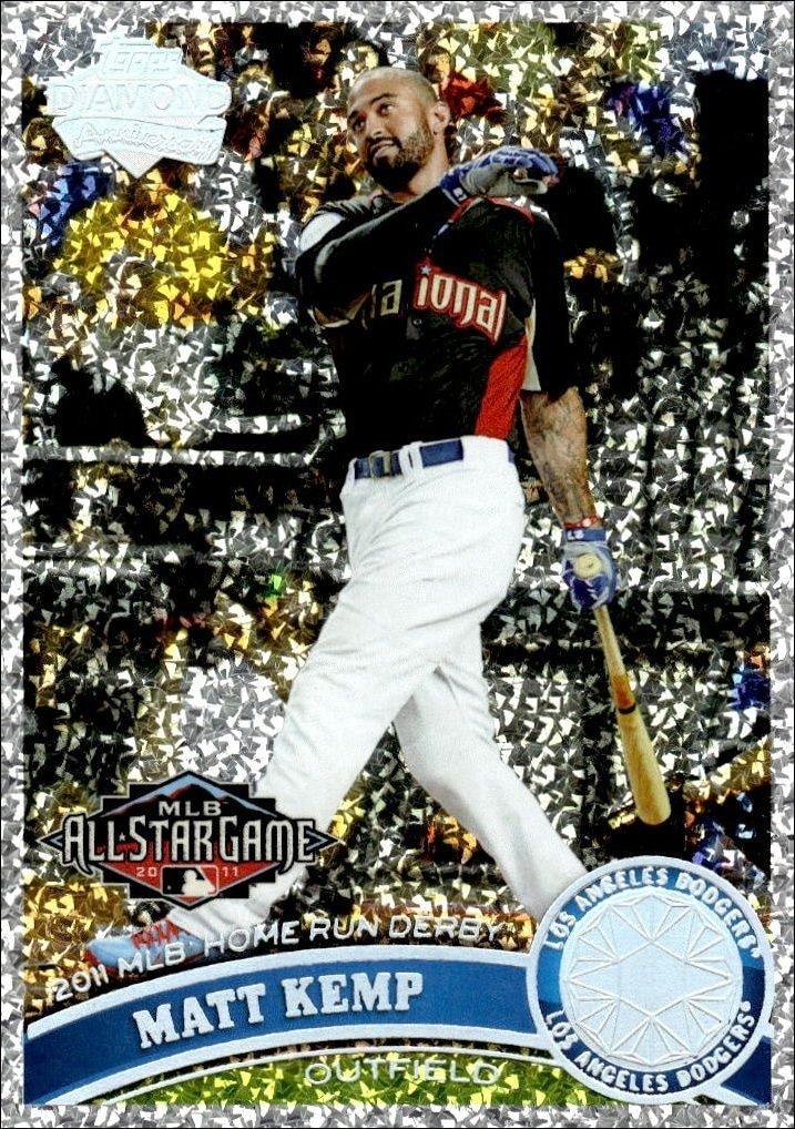 2011 Topps Update Series Matt Kemp #US218 trading card