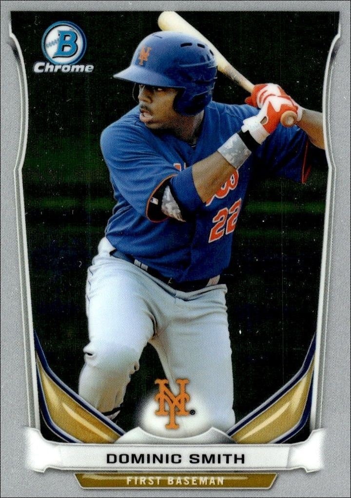 2014 Bowman Draft Picks Dominic Smith #CTP-26 trading card
