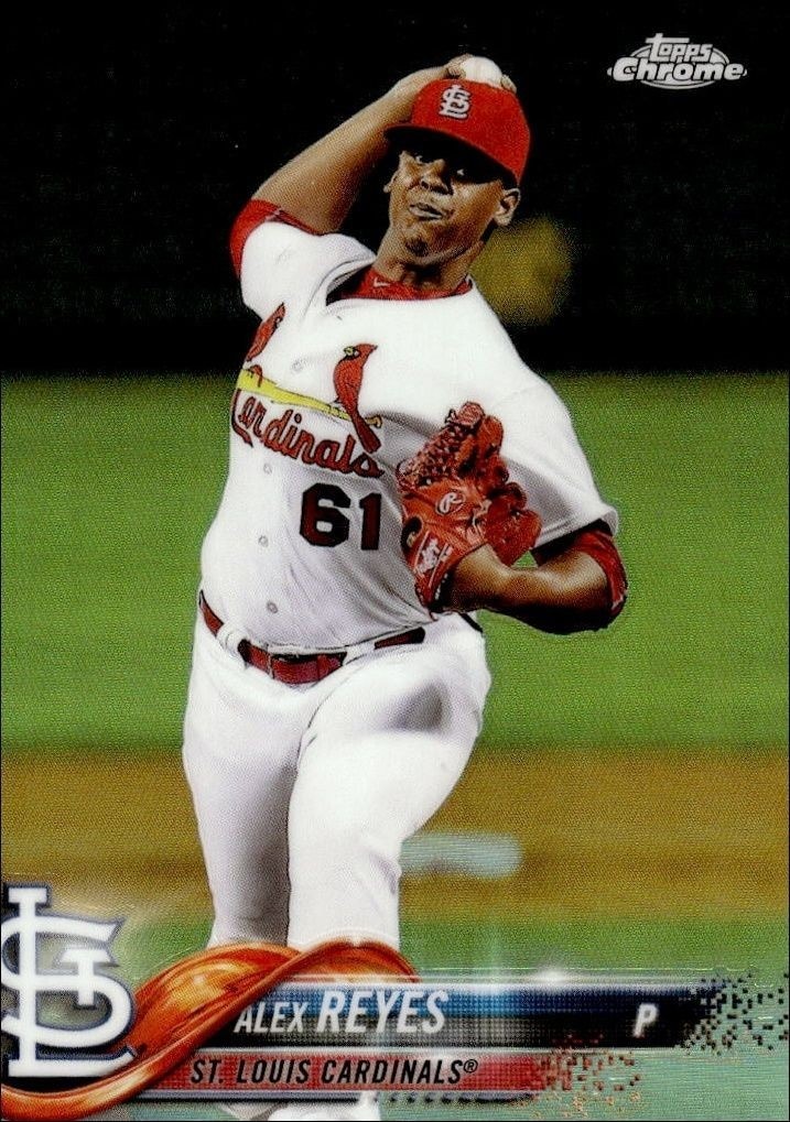 2018 Topps Chrome Alex Reyes #5 trading card