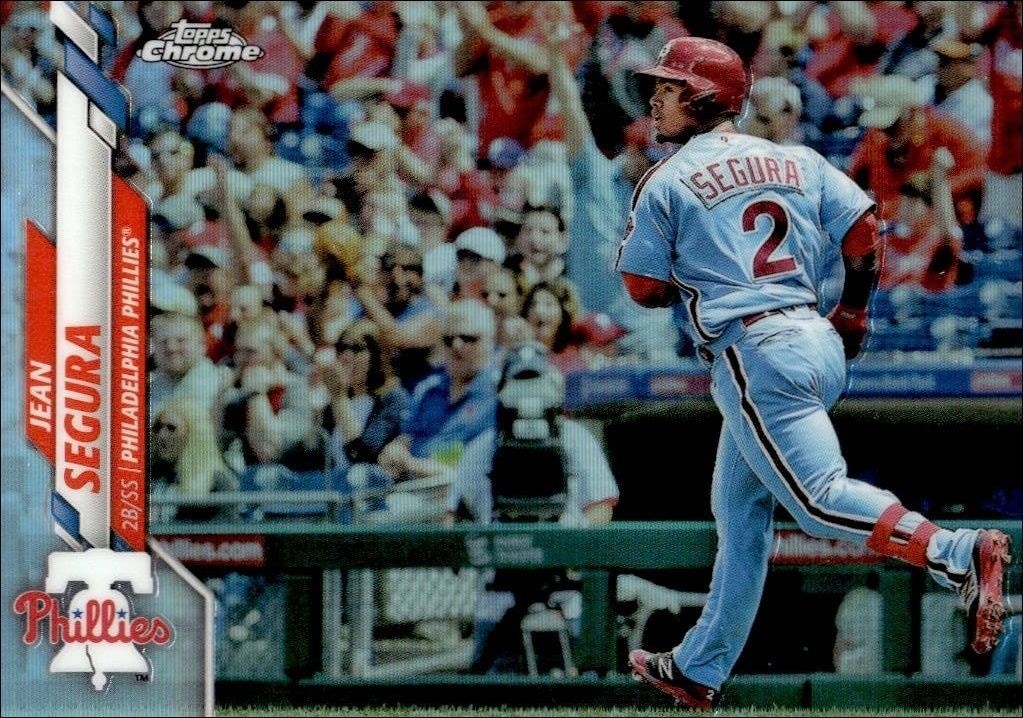 2020 Topps Chrome Jean Segura #38 trading card