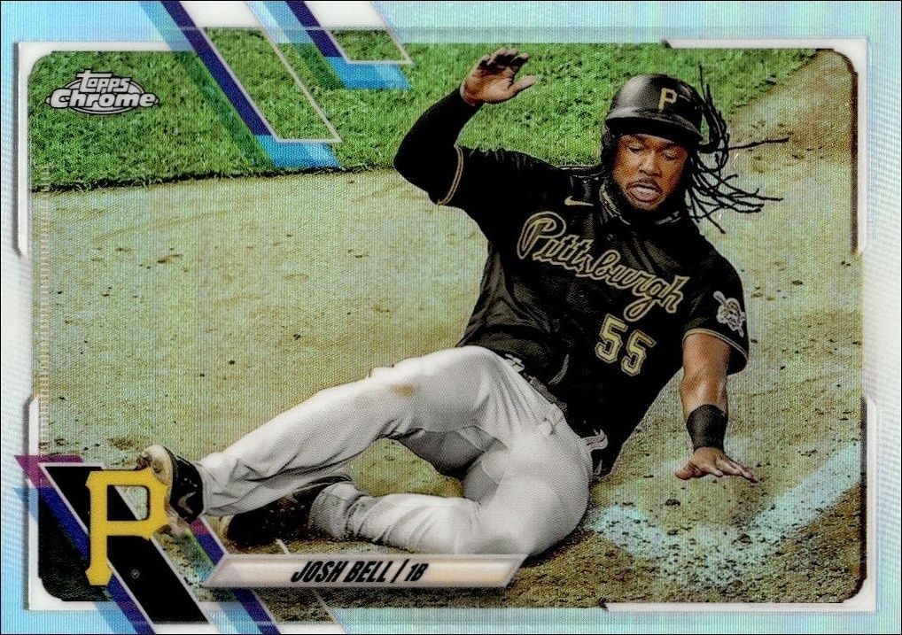 2021 Topps Chrome Josh Bell #68 trading card