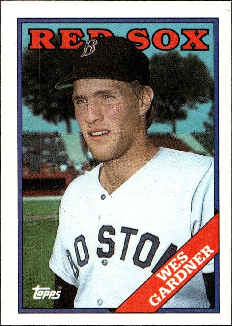 1988 Topps Wes Gardner #189 trading card