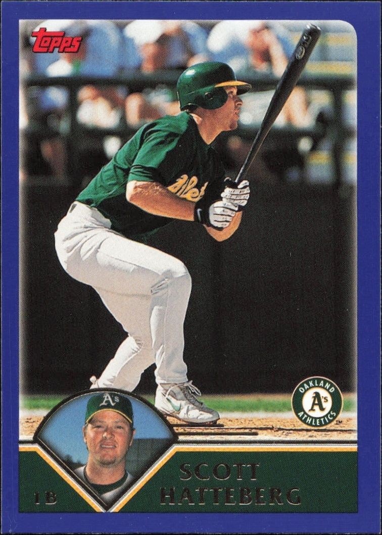 2003 Topps Scott Hatteberg #62 trading card