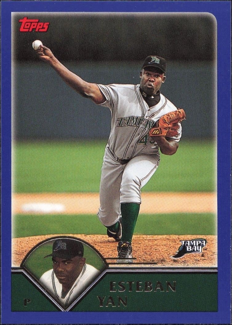 2003 Topps Esteban Yan #125 trading card
