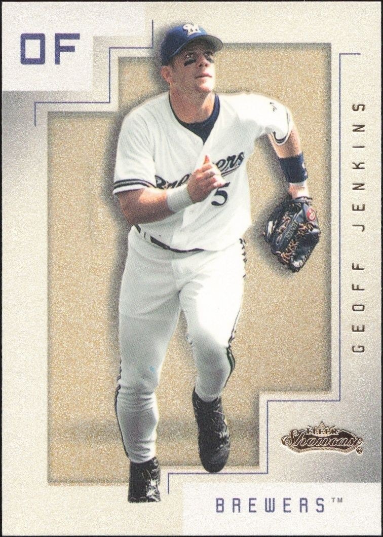 2001 Fleer Showcase Geoff Jenkins #17 trading card