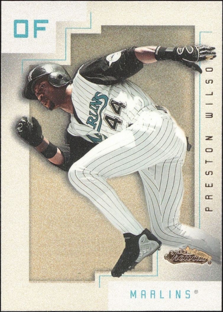 2001 Fleer Showcase Preston Wilson #59 trading card