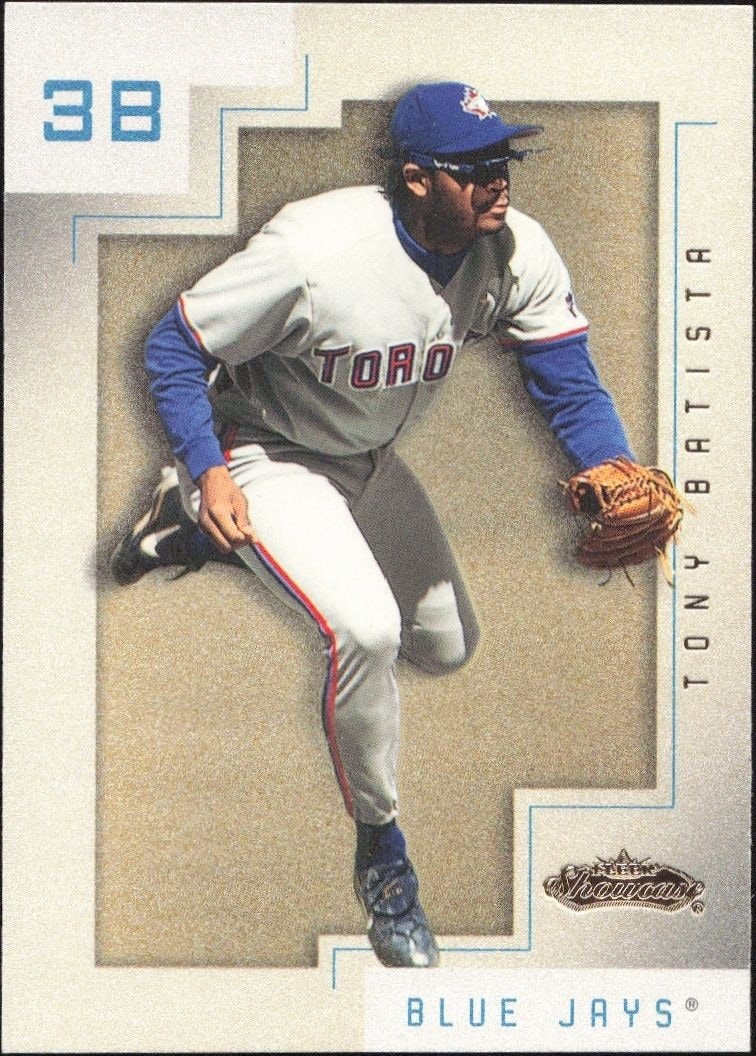 2001 Fleer Showcase Tony Batista #72 trading card