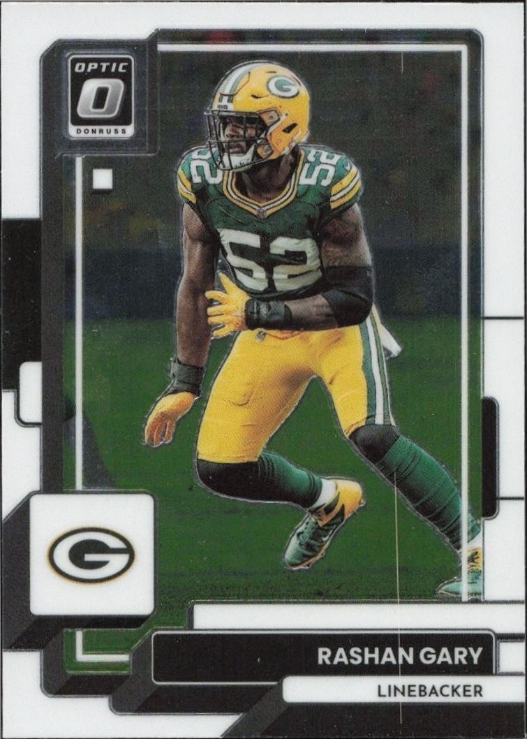 2022 Panini Donruss Optic Rashan Gary #73 trading card