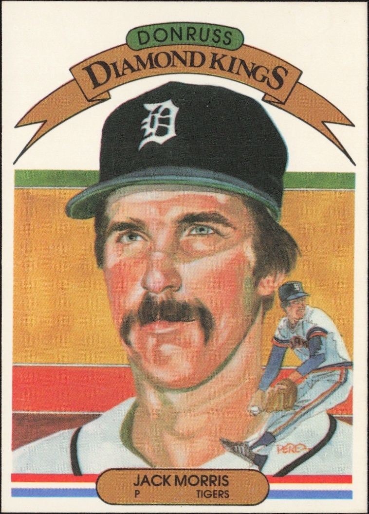 1983 Donruss Jack Morris #5 trading card