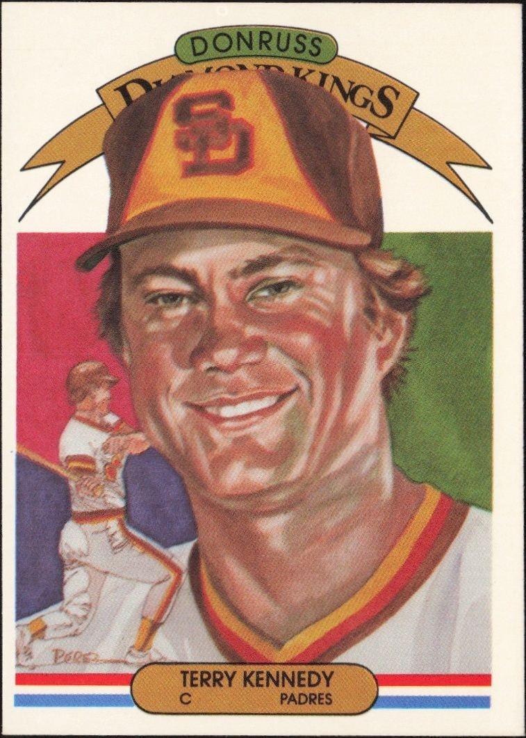 1983 Donruss Terry Kennedy #26 trading card