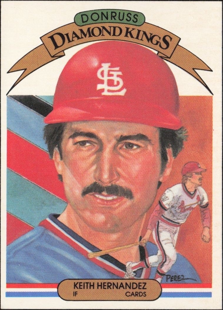 1983 Donruss Keith Hernandez #20 trading card